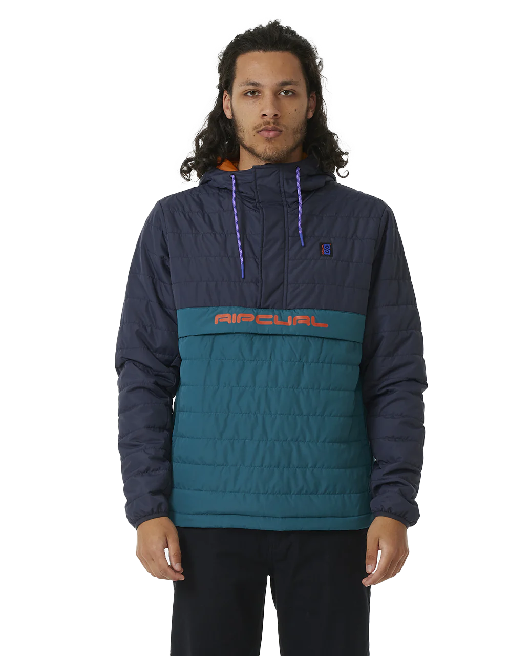 Rip Curl Search Anorak Puffer - Purple Night