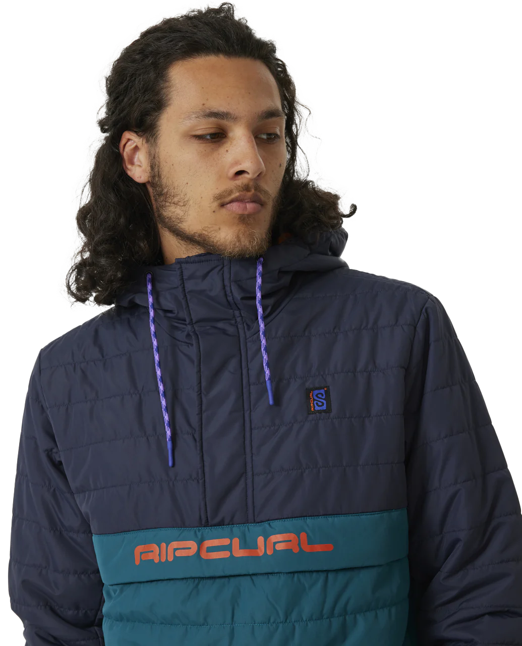 Rip Curl Search Anorak Puffer - Purple Night