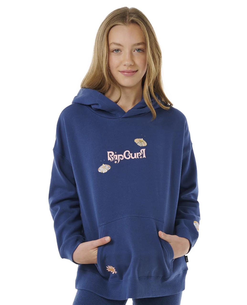 Rip Curl Kids Summer Solstice Hoodie - Washed Navy