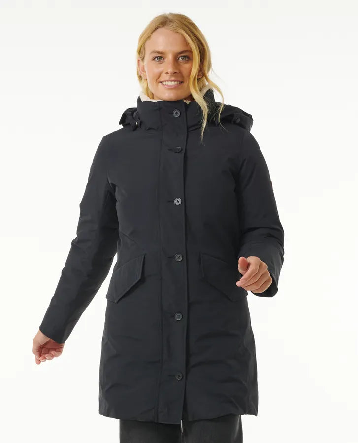 Rip Curl Anti-Series Rain Parker - Washed Black