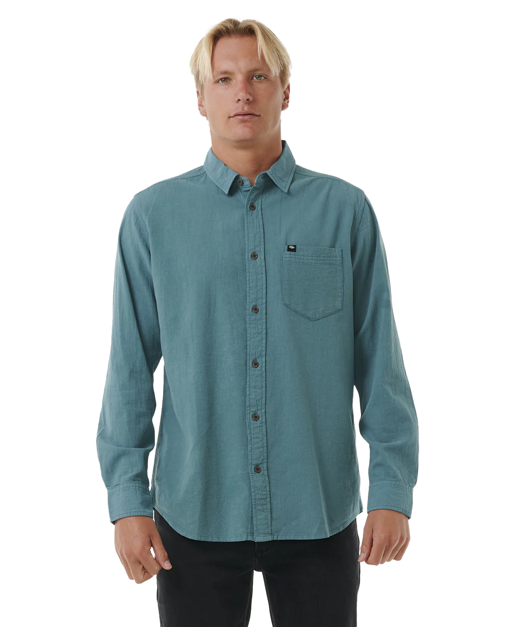 Rip Curl Classic Surf Washed Shirt - Bluestone