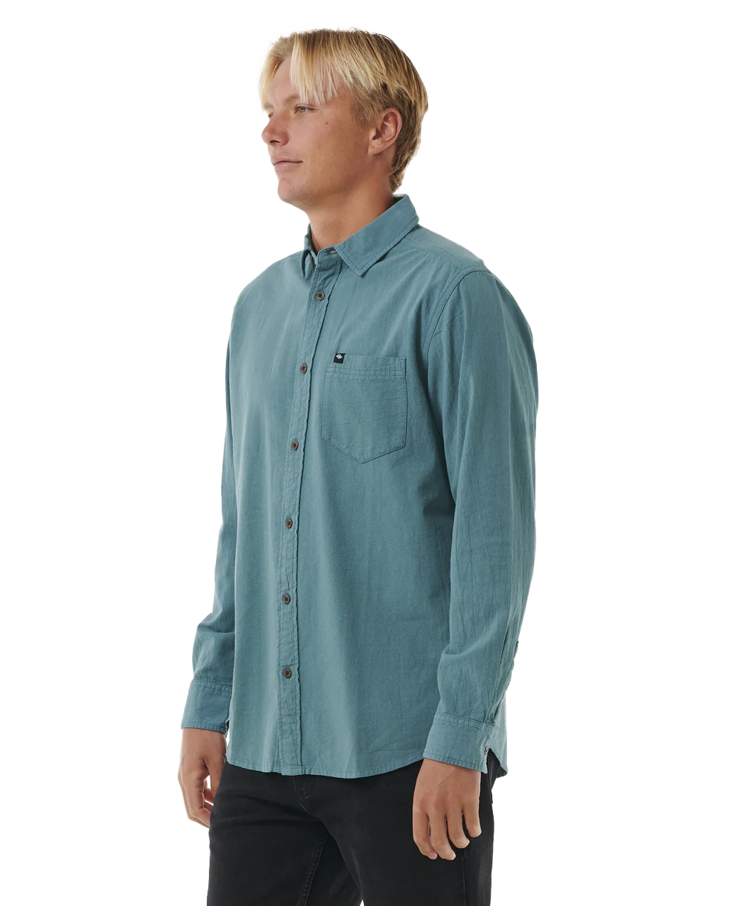 Rip Curl Classic Surf Washed Shirt - Bluestone