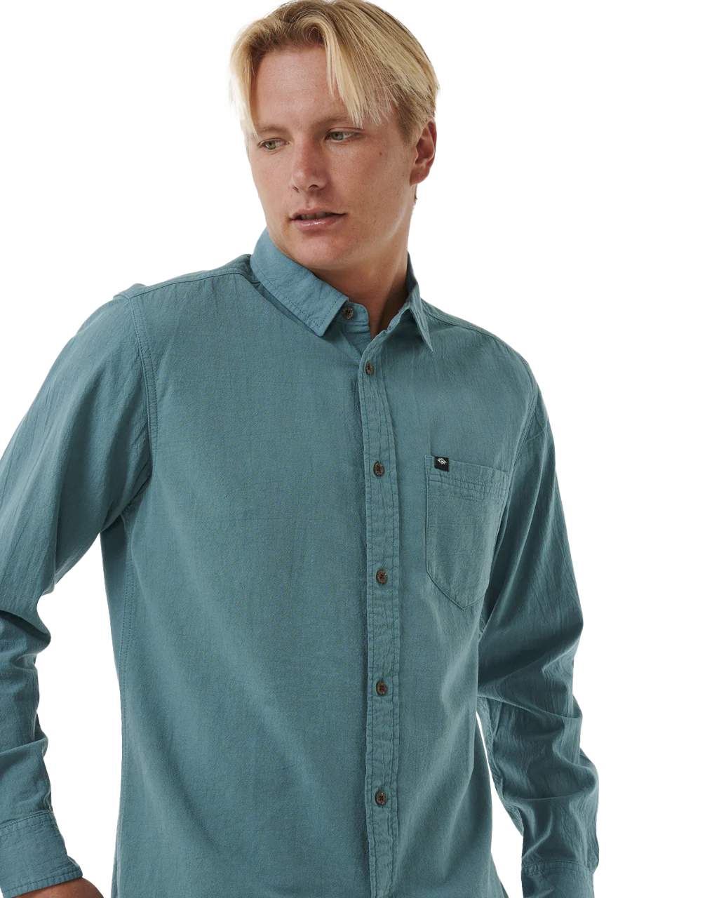 Rip Curl Classic Surf Washed Shirt - Bluestone