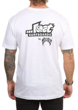 Lost Surfboards By Mayhem T-Shirt - White