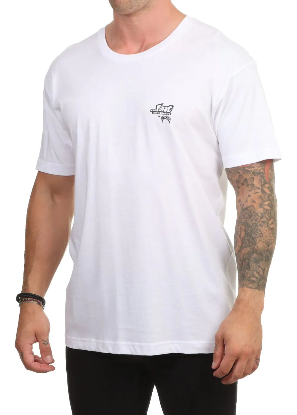 Lost Surfboards By Mayhem T-Shirt - White