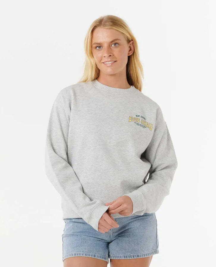 Rip Curl EWG The Bay Sweatshirt - Grey Marle