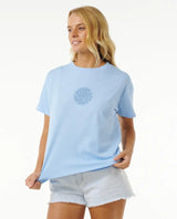 Rip Curl Icons Of Surf Relaxed T-Shirt - Mid Blue