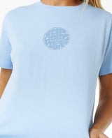 Rip Curl Icons Of Surf Relaxed T-Shirt - Mid Blue