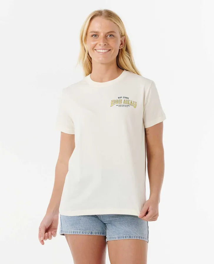 Rip Curl EWG The Bay T-Shirt - Off White