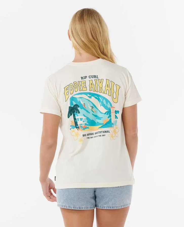 Rip Curl EWG The Bay T-Shirt - Off White