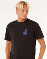 Rip Curl Vaporcool Search Stack T-Shirt - Black