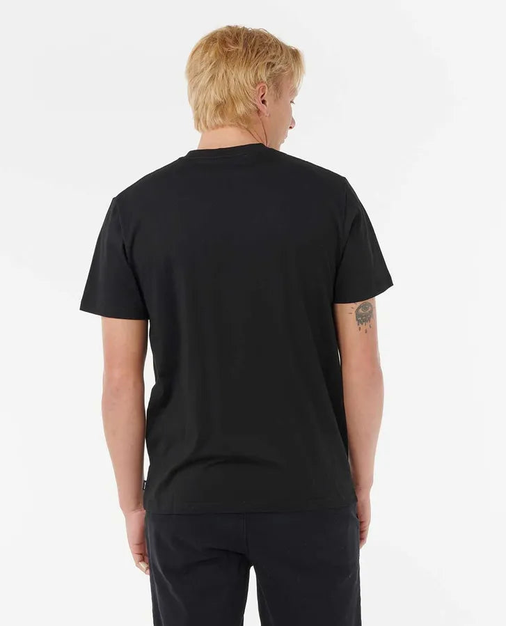 Rip Curl EWG Sticker T-Shirt - Black