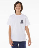 Rip Curl Kids Search Stack T-Shirt - White