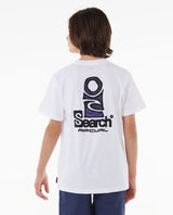 Rip Curl Kids Search Stack T-Shirt - White