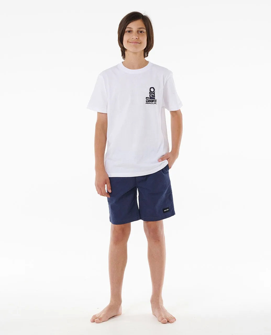 Rip Curl Kids Search Stack T-Shirt - White