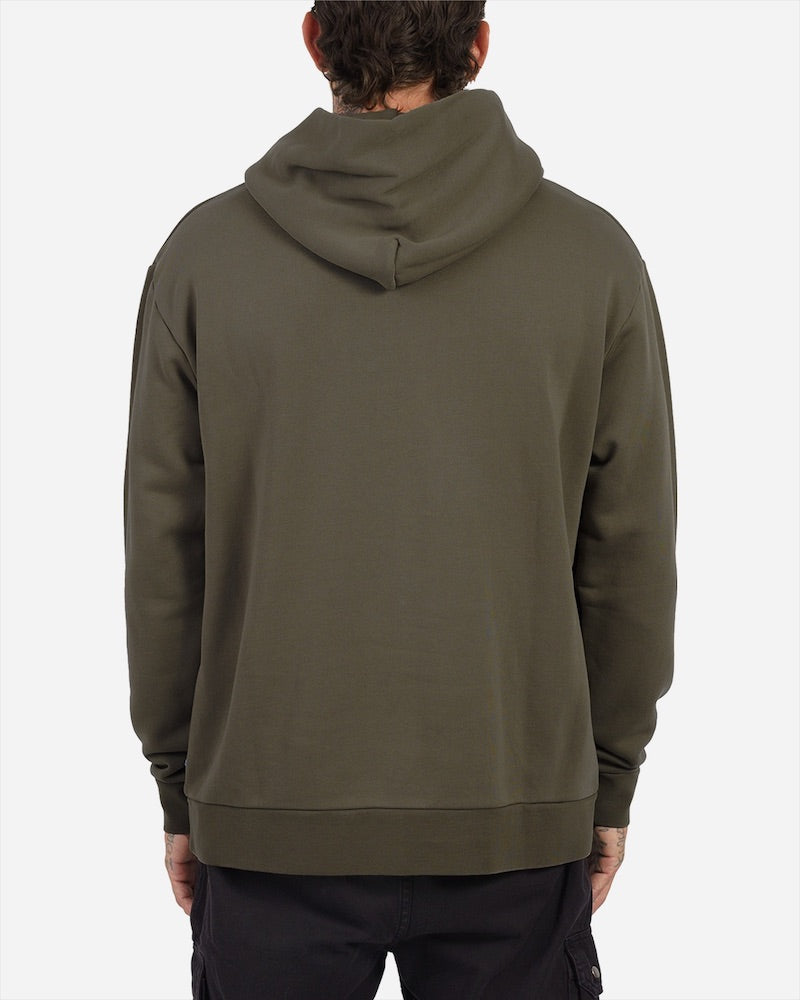 Lost Mayhem Bolts Heavy Hoodie - Dusty Olive