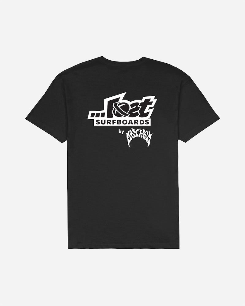 Lost Surfboards By Mayhem T-Shirt - Black