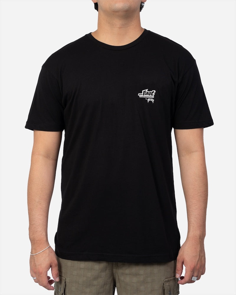 Lost Surfboards By Mayhem T-Shirt - Black