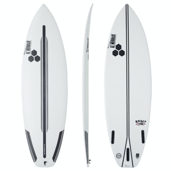 Al Merrick Rocket Wide Spine Tek Surfboard Futures-Hardboards-troggs.com