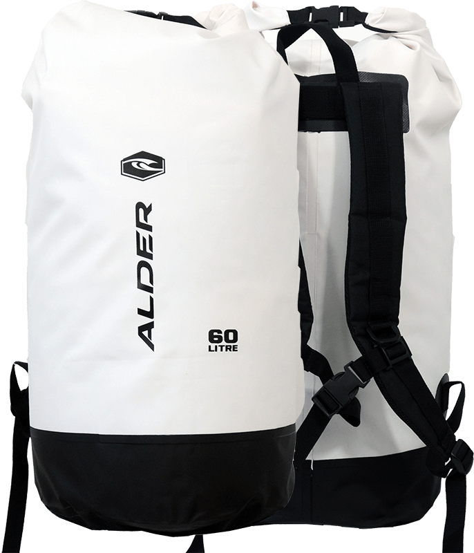 Alder 60L Dry Bag - White-Wet & Dry Bags-troggs.com