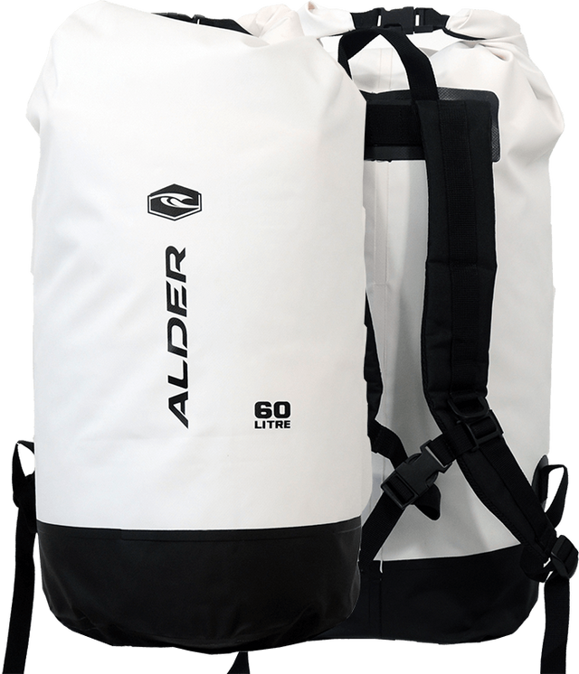 Alder 60L Dry Bag - White-Wet & Dry Bags-troggs.com