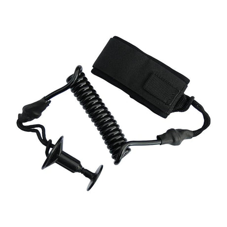 Alder Basic Coiled Bodyboard Wrist Leash-Bodyboarding-troggs.com