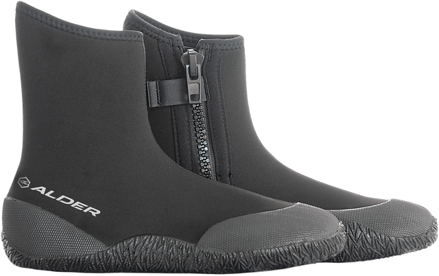 Alder Edge 5mm Zip Boot-Wetsuit Boots-troggs.com