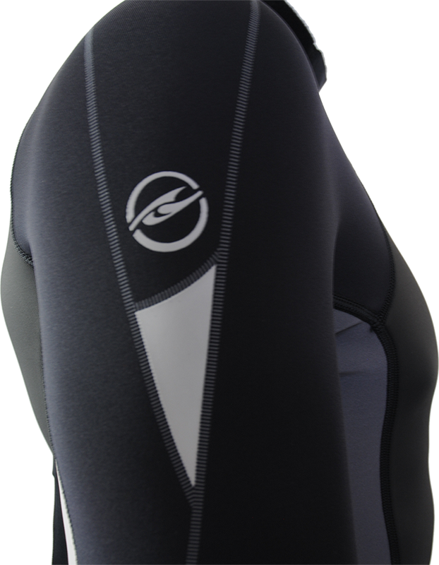 Alder Mens Impact 3/2 Wetsuit - Black-Mens Wetsuits-troggs.com