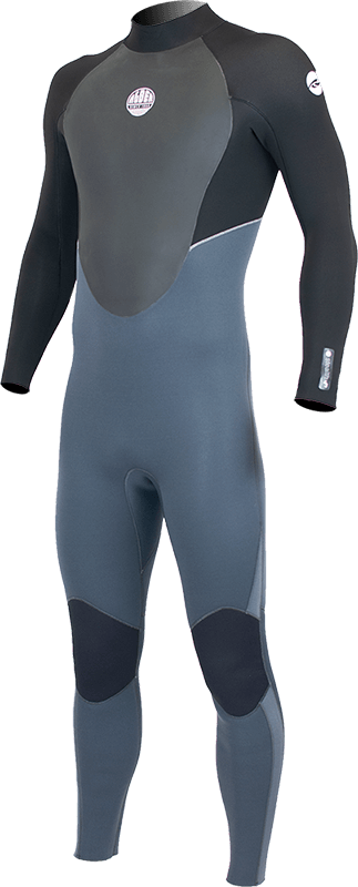 Alder Mens Stealth 3/2 Wetsuit - Black-Mens Wetsuits-troggs.com