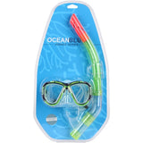 Alder Ocean Blue Avance Youth Combo Snorkel Set-Masks and Snorkels-troggs.com