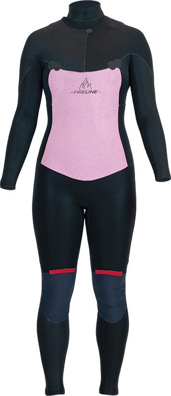 Alder Womens Revo 5/4 Chest Zip Wetsuit - Graphite-Womens Wetsuits-troggs.com