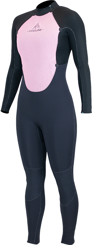 Alder Womens Stealth 3/2 Wetsuit - Graphite-Womens Wetsuits-troggs.com