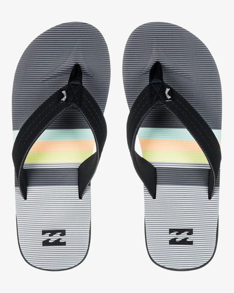 Billabong All Day Theme Flip Flop - Graphite-Footwear-troggs.com