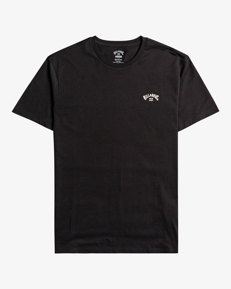 Billabong Arch Crew T-Shirt - Black-Mens Clothing-troggs.com