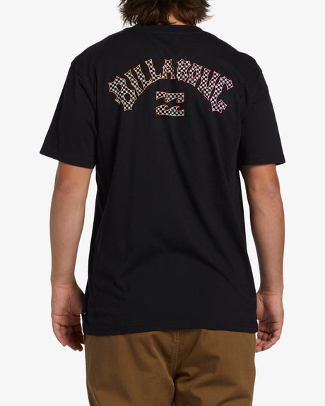 Billabong Arch Fill T-Shirt - Black-Mens Clothing-troggs.com