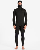 Billabong Mens Absolute 5/4 Hooded Wetsuit - Black Hash-Mens Wetsuits-troggs.com