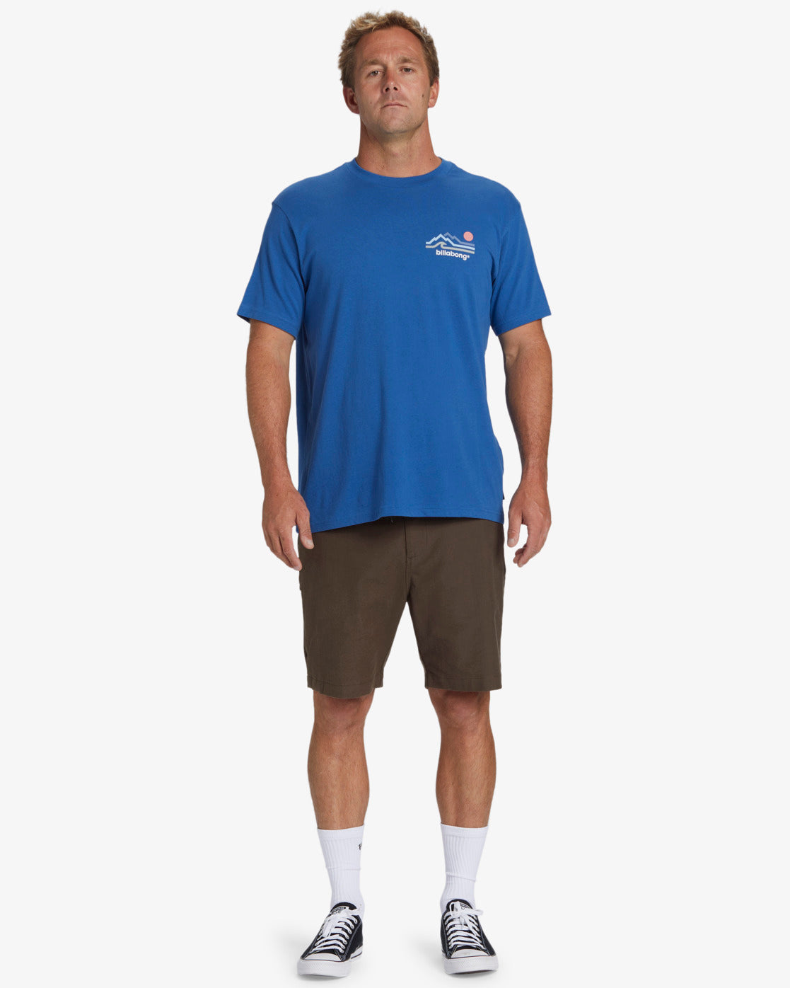 Billabong Range T-Shirt - High Tide-Mens Clothing-troggs.com