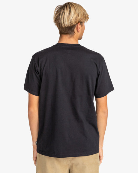 Billabong Rotor Fill T-Shirt - Black-Mens Clothing-troggs.com