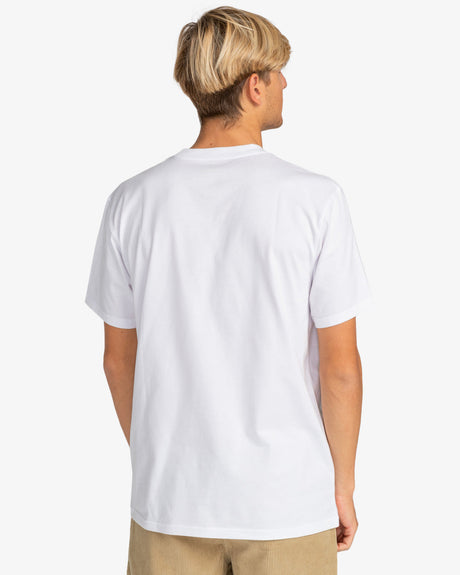 Billabong Rotor Fill T-Shirt - White-Mens Clothing-troggs.com