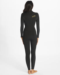 Billabong Womens Synergy 5/4 Wetsuit - Wild Black-Womens Wetsuits-troggs.com