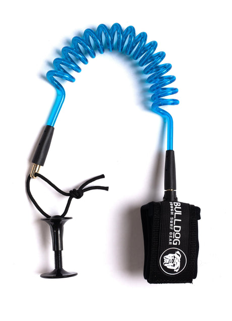 Bulldog Elbow Coil Bodyboard Leash-Bodyboarding-troggs.com