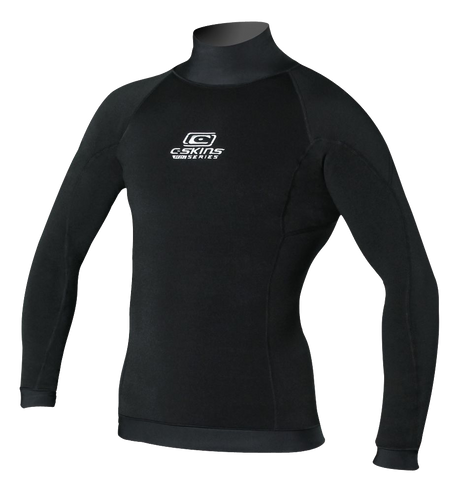 C-Skins HDI Rash Vest Long Sleeve Mens-Rash Vests & Thermal Vests-troggs.com