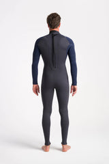 C-Skins Mens NuWave Element 3/2 Wetsuit - Anthracite/Slate/Saffron-Mens Wetsuits-troggs.com