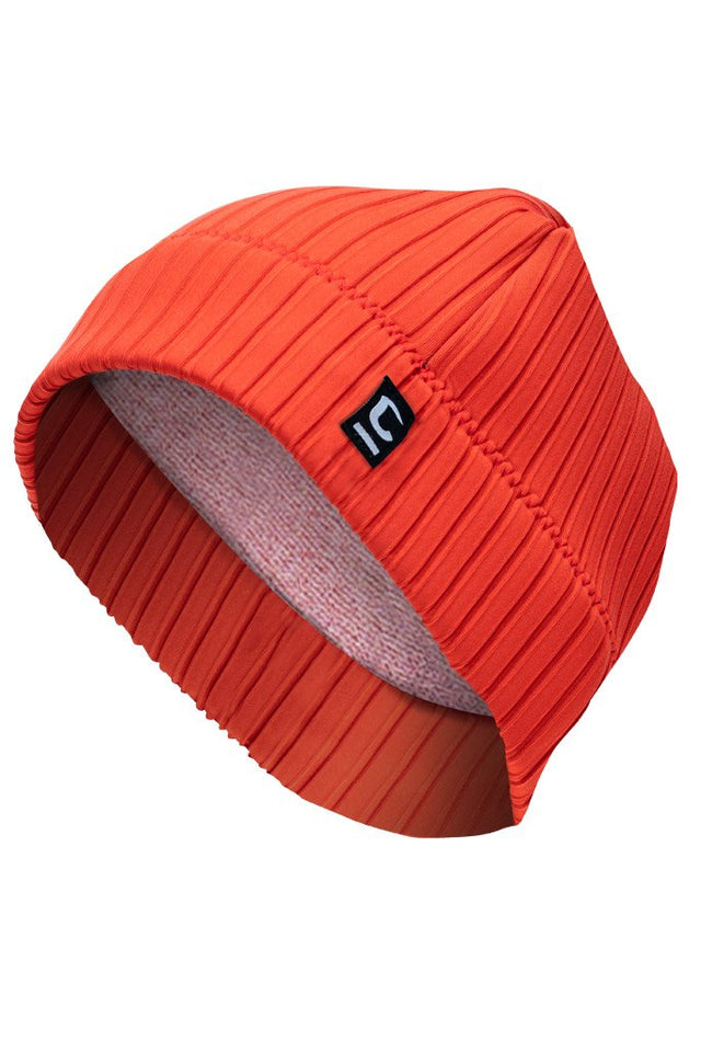 C-Skins Storm Chaser 2mm Beanie - Warm Red-Wetsuit Hoods, Gloves & Boots-troggs.com