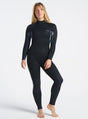 C-Skins Womens Surflite 5/4/3 Wetsuit - Raven Black/Tie Dye-Womens Wetsuits-troggs.com