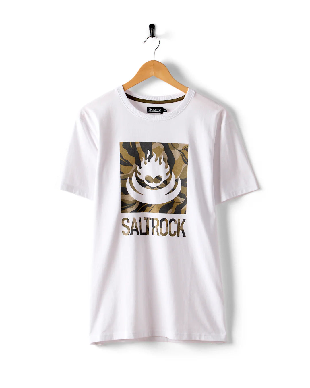 Saltrock Camo Leaf Flame T-Shirt