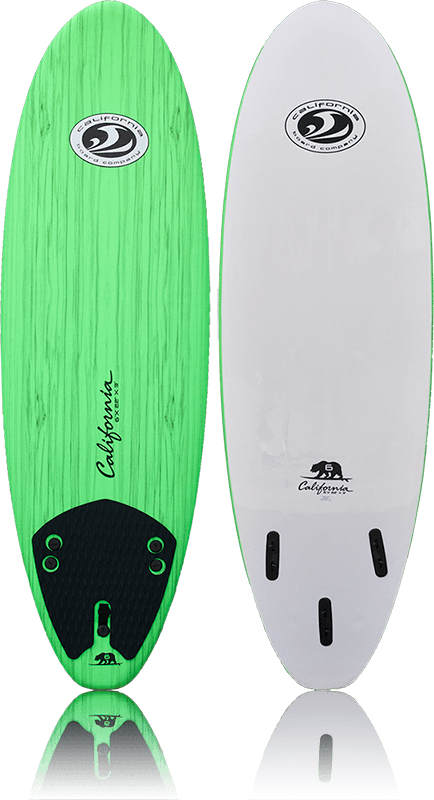 CBC 6ft Softboard FCS - Green Timber Effect-Softboards-troggs.com