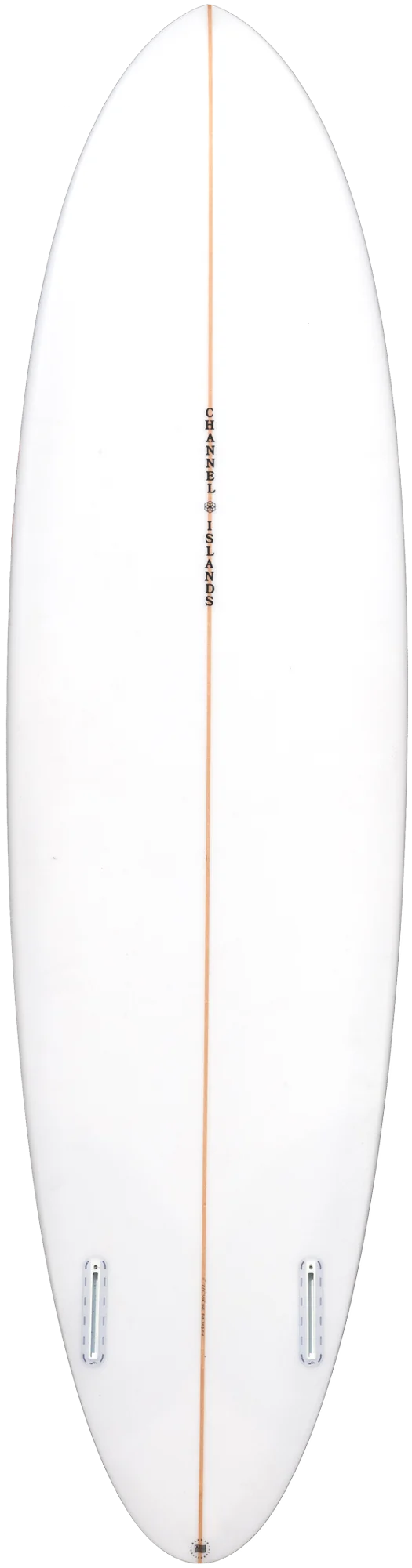 Al Merrick CI Mid Twin 7ft06 Surfboard FCS 2 - White