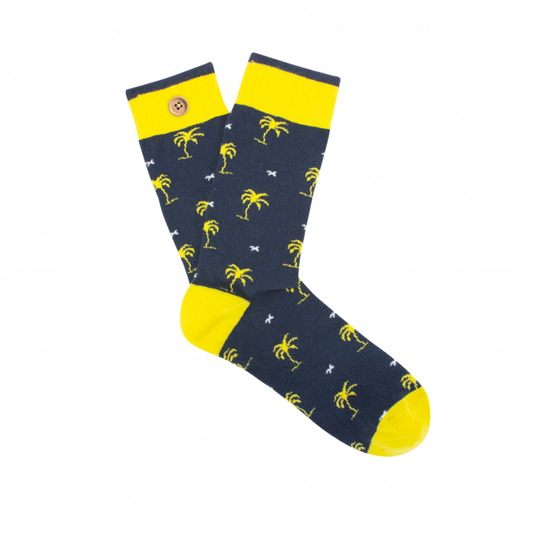 Cabaïa Elouges Socks - Navy-Footwear-troggs.com