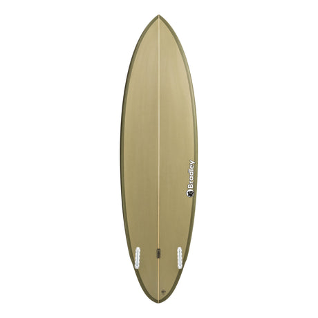 Christiaan Bradley Hossego2 6'0 Surfboard Futures - Olive Green-Hardboards-troggs.com